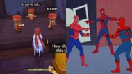 Spider-Man reference (Image via YouTube/@AoKid || Marvel Comics)
